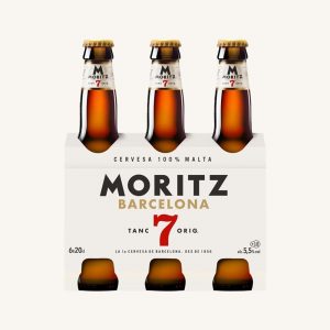Moritz 7 beer (special premium lager, 100% malt) 6 pack