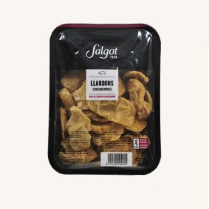 Salgot Chicharrones (fried pork scratchings), tray 150 gr