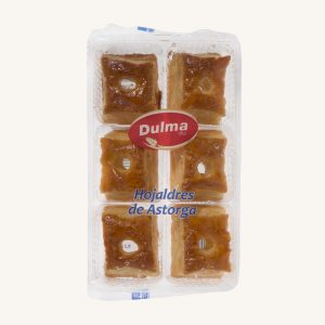 Dulma Hojaldres de Astorga (puff pastries), from Astorga (Leon), 6 unit pack, 180 gr