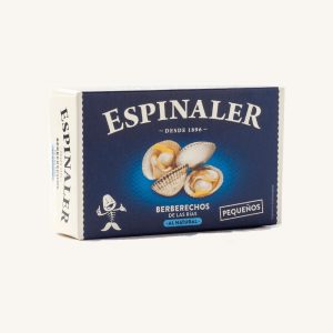 Espinaler natural small cockles, 65-85 pieces, from Galicia, can 111 gr